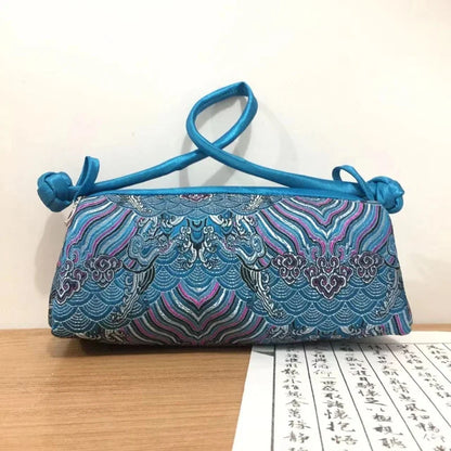 Sac à main femme style chinois en satin