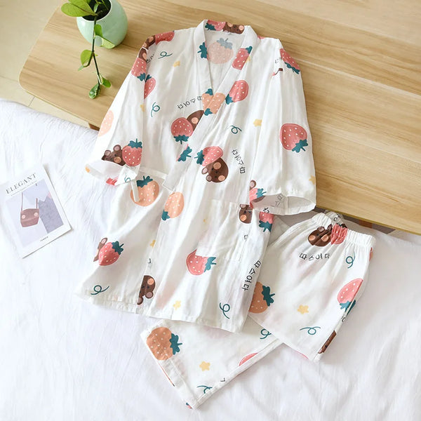 Pyjama Femme en Coton - Confort & Respirabilité