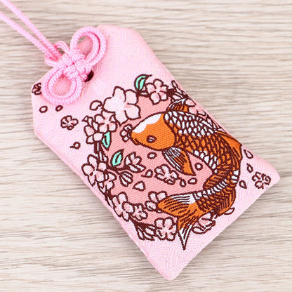 Pochette Porte-Bonheur Japonaise - Charme de Protection et Chance