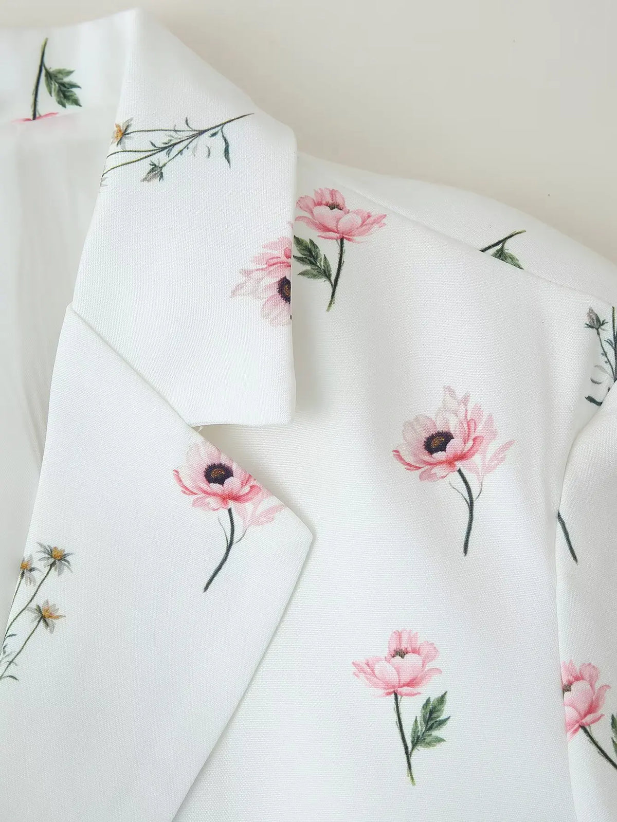 Blazer Fleuri Femme Style Prairie Chic