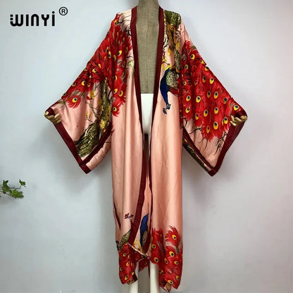 Kimono Long Bohème Imprimé
