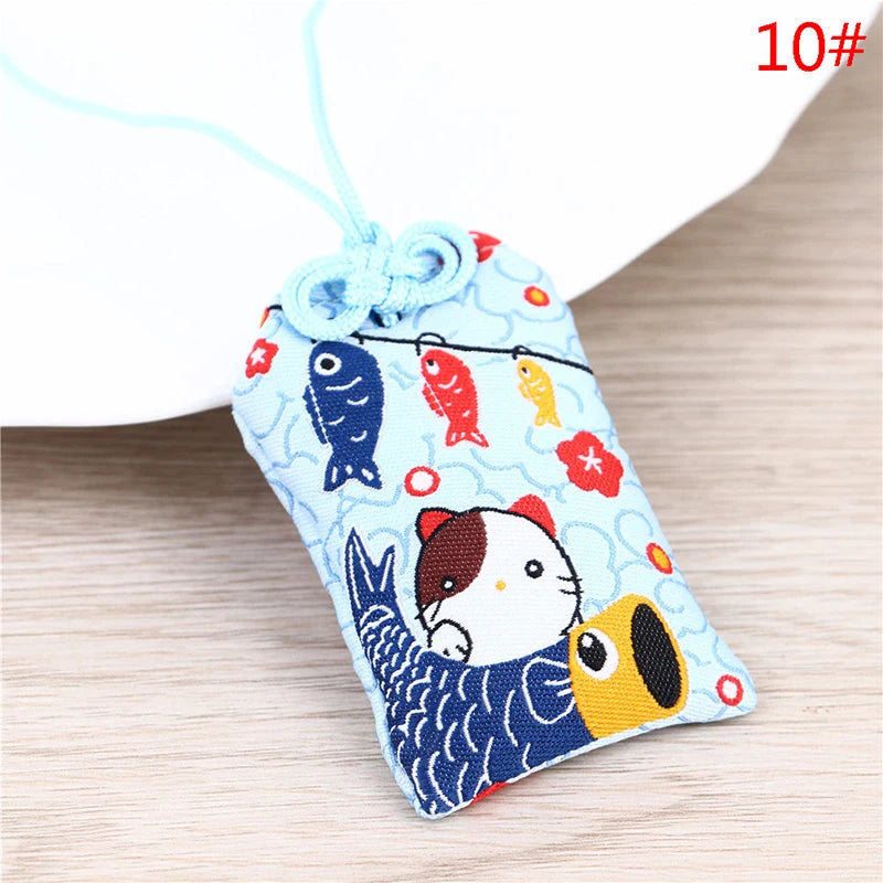 Pochette Porte-Bonheur Japonaise - Charme de Protection et Chance