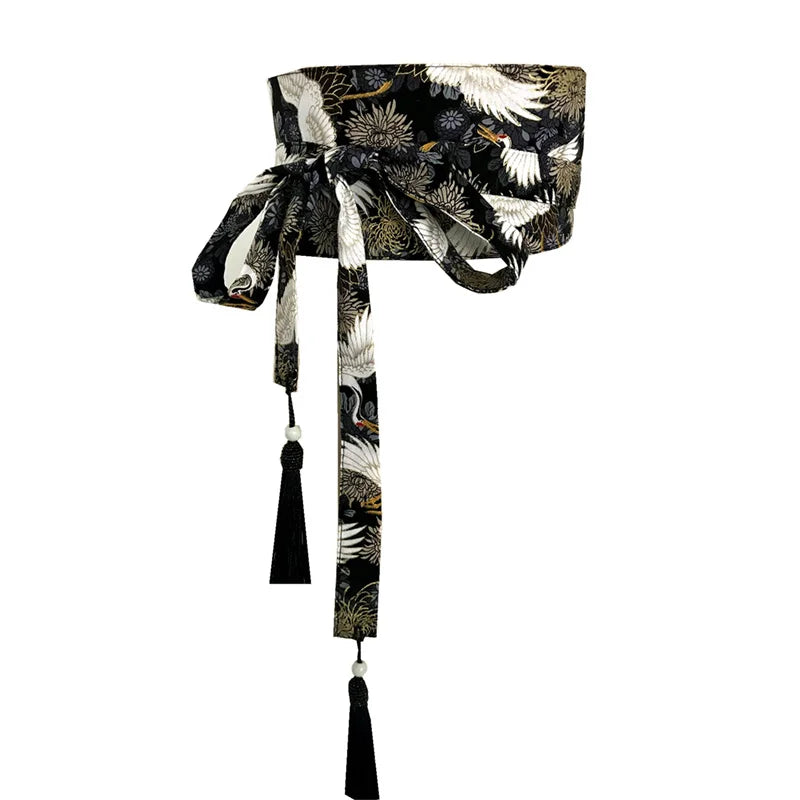 Ceinture Kimono Femme Traditionnelle - Largeur 10cm ou 15cm
