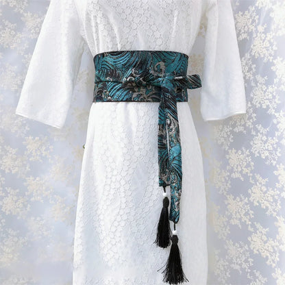 Ceinture Kimono Femme Traditionnelle - Largeur 10cm ou 15cm