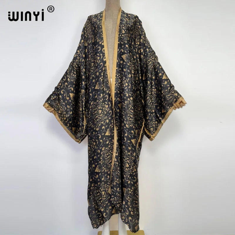 Kimono Long Bohème Imprimé