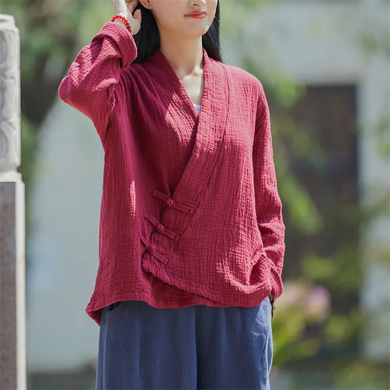 Kimono Cardigan Long Cardigan en maille pour femme
