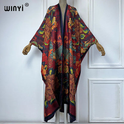 Kimono Long Bohème Imprimé