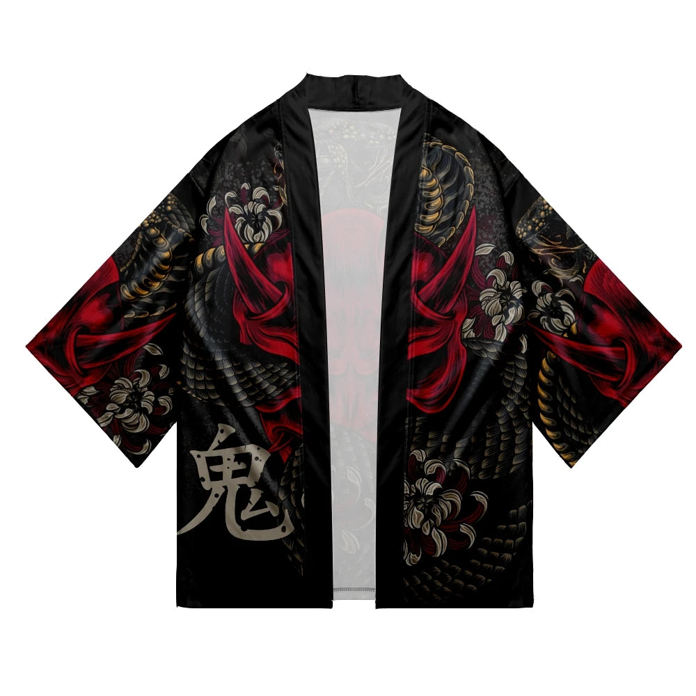 Kimono Court Mixte Style Japonais