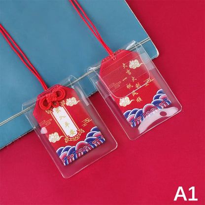 Pochette Porte-Bonheur Japonaise - Charme de Protection et Chance