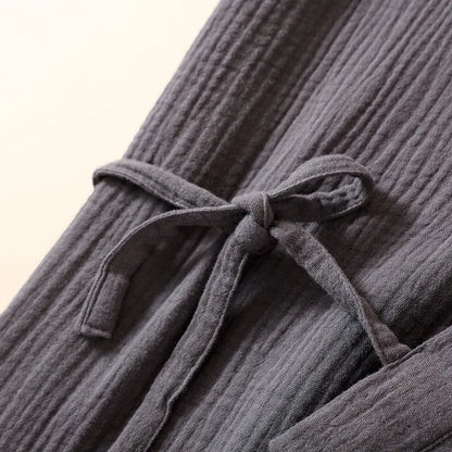 Kimono Robe de Chambre Femme en Coton