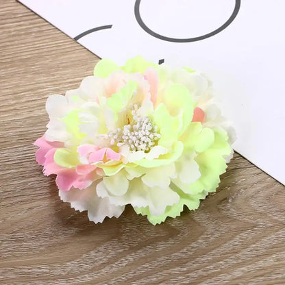Pince à Cheveux Fleur Rose Satinée pour Femme - Accessoire Élégant