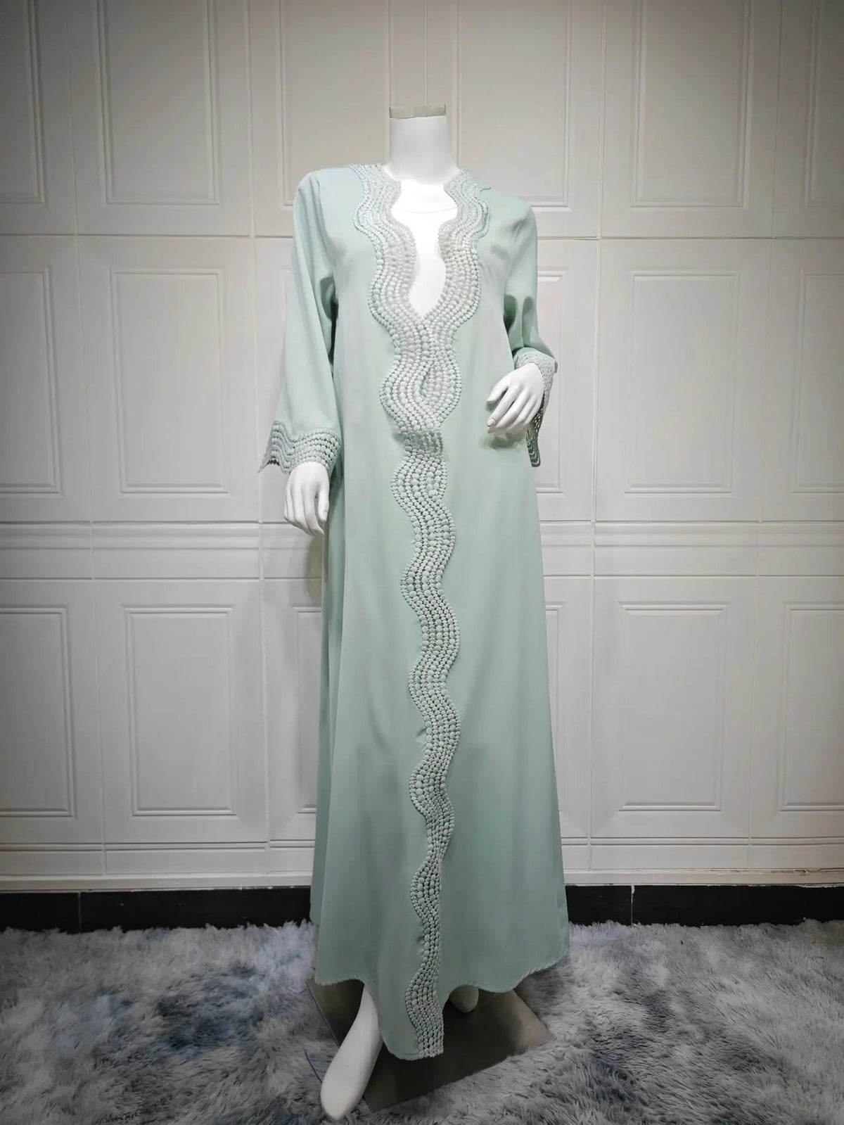 Kimono Long Abaya Femme Style Party Chic