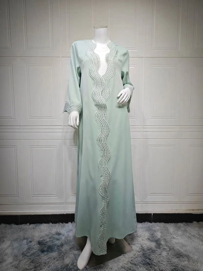 Kimono Long Abaya Femme Style Party Chic