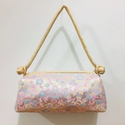 Sac à main femme style chinois en satin