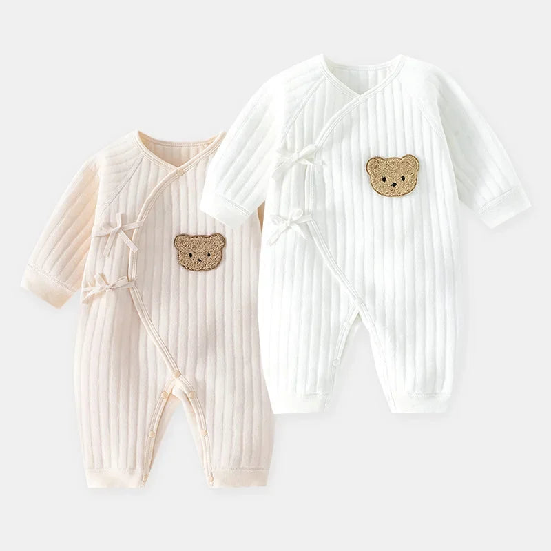 Pyjama Bébé Unisexe en Coton Motif Animal - Doux et Confortable