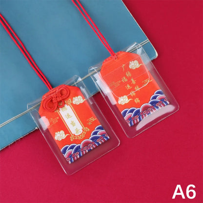 Pochette Porte-Bonheur Japonaise - Charme de Protection et Chance