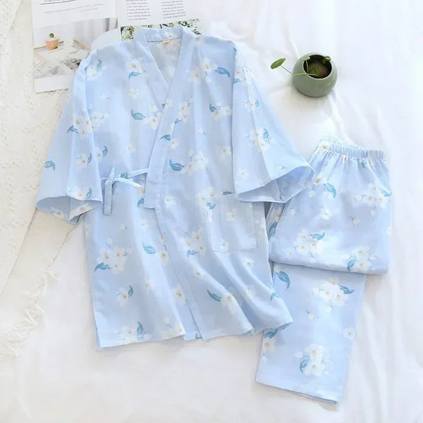 Pyjama Femme en Coton Imprimé - Confort & Style