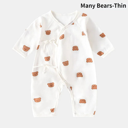 Pyjama Bébé Unisexe en Coton Motif Animal - Doux et Confortable