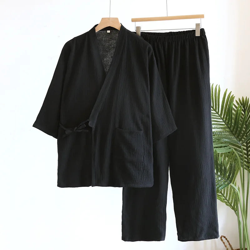 Pyjama Homme en Coton Confortable