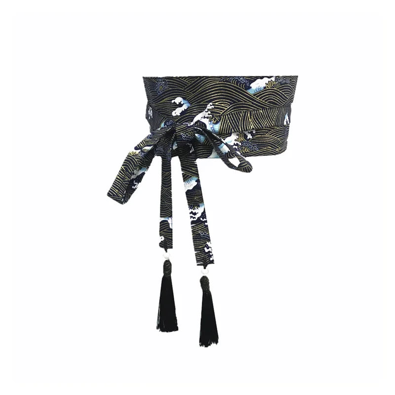 Ceinture Kimono Femme Traditionnelle - Largeur 10cm ou 15cm