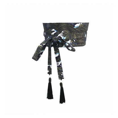 Ceinture Kimono Femme Traditionnelle - Largeur 10cm ou 15cm