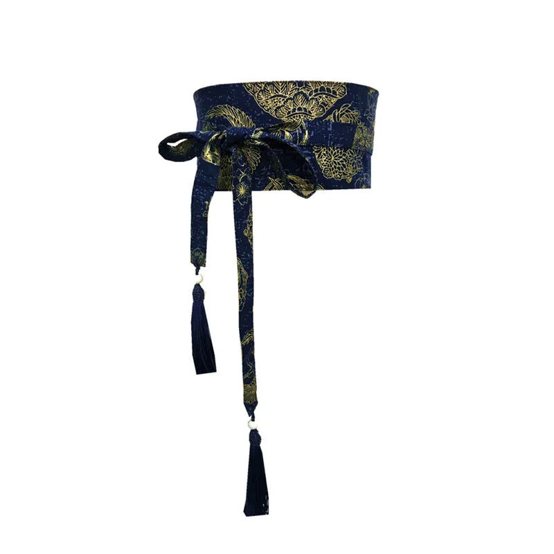 Ceinture Kimono Femme Traditionnelle - Largeur 10cm ou 15cm