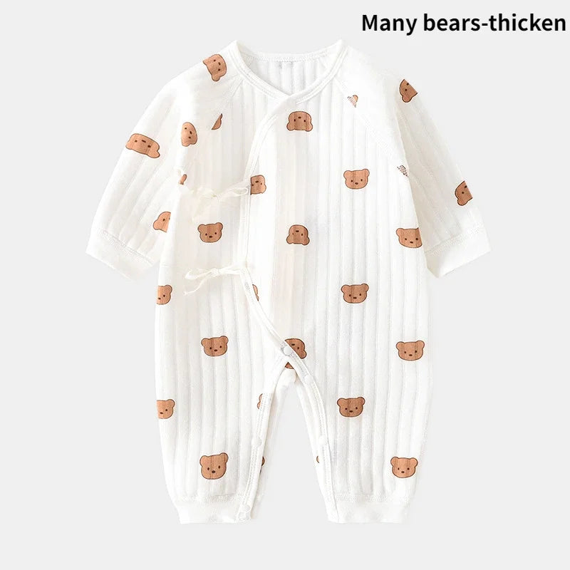 Pyjama Bébé Unisexe en Coton Motif Animal - Doux et Confortable