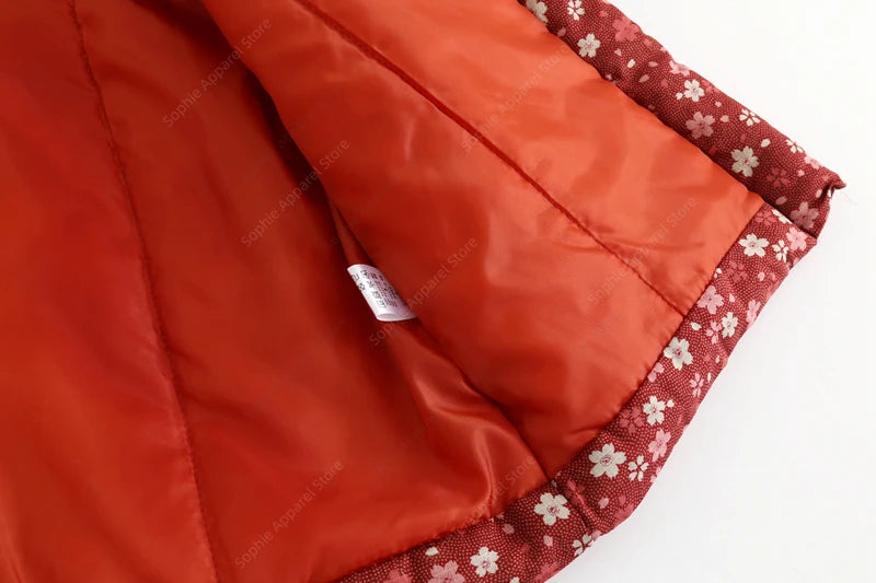Kimono Veste Long Femme Coton