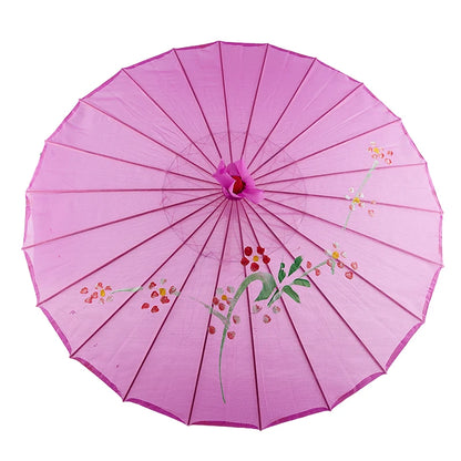Ombrelle Pliante en Soie Style Japonais