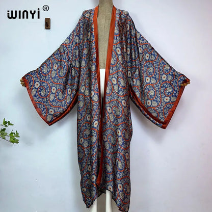 Kimono Long Bohème Imprimé