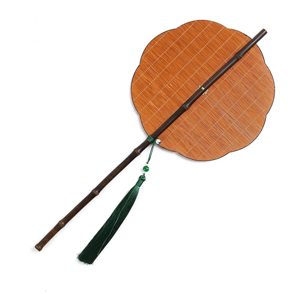 Éventail Pliable en Bambou - Style Rétro pour Fête et Décoration