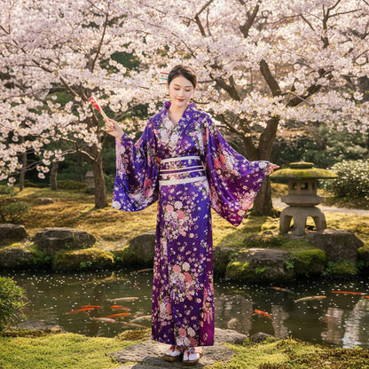 Kimono Femme Traditionnel Long