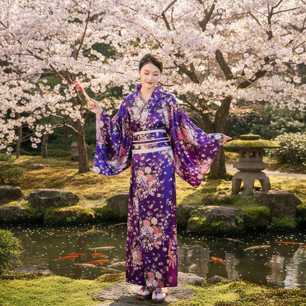 Kimono Femme Traditionnel Long