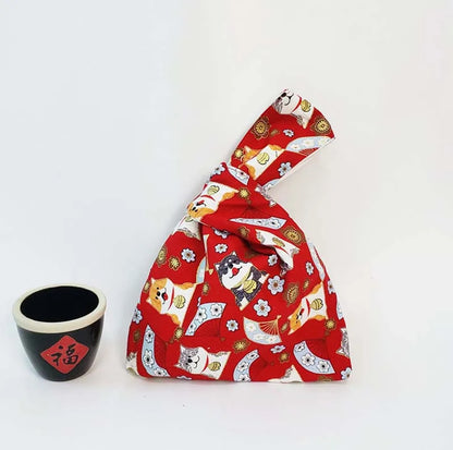 Sac Japonais en Toile - Style Authentique