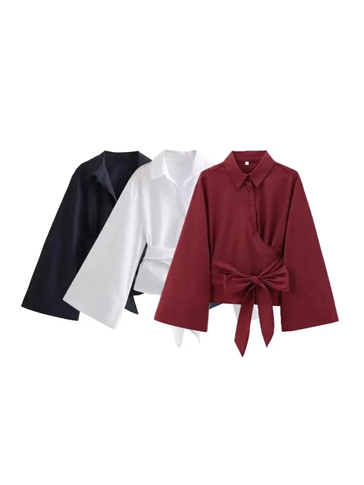 Kimono Chemise Femme Longue Manches, Style Casual Chic