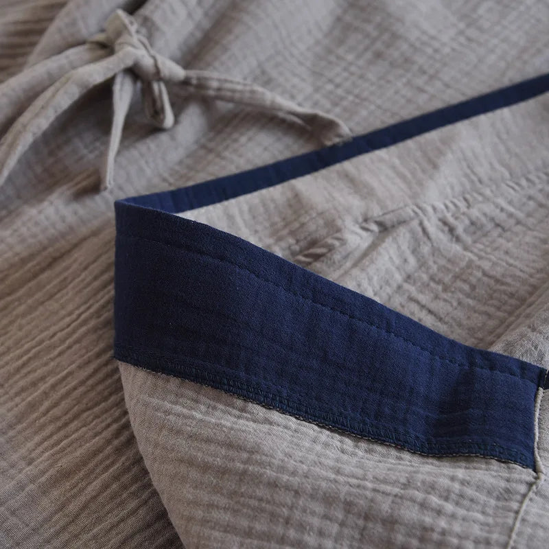 Pyjama Homme 2 pièces en Coton Gaze Léger - Confort & Style
