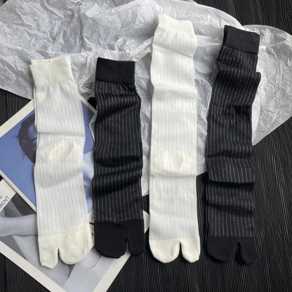 Chaussettes Tabi Femme Ultra-Fines - Style Japonais Harajuku
