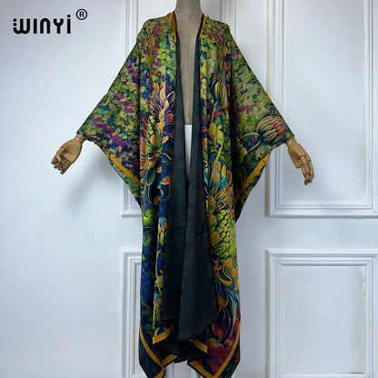 Kimono Long Bohème Imprimé