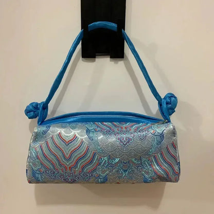 Sac à main femme style chinois en satin