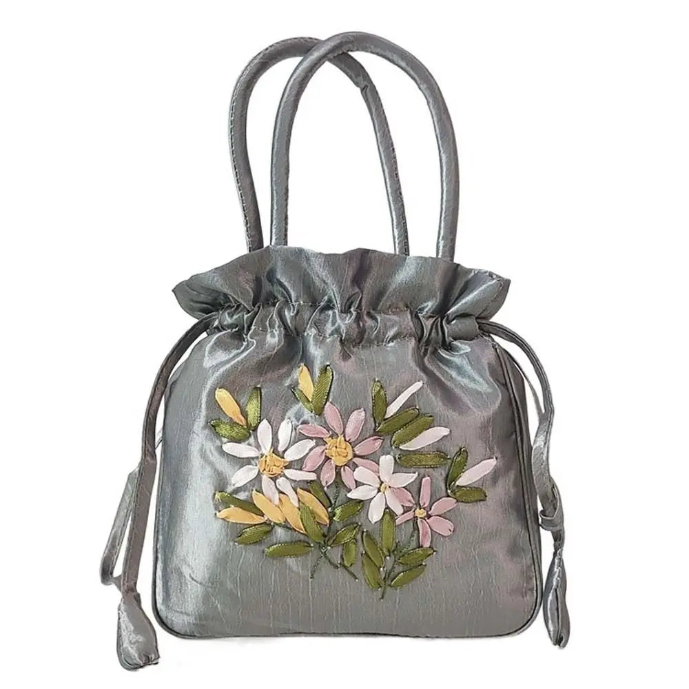 Sac à Main "Bourse Traditionnelle" Femme - Brodé Floral
