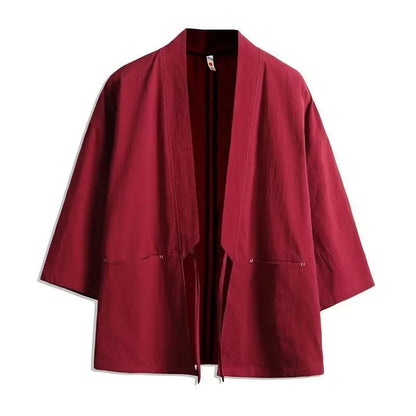 Veste Kimono Cardigan Homme - Style Japonais Léger