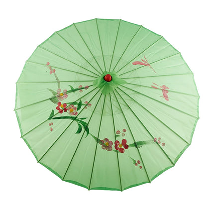 Ombrelle Pliante en Soie Style Japonais