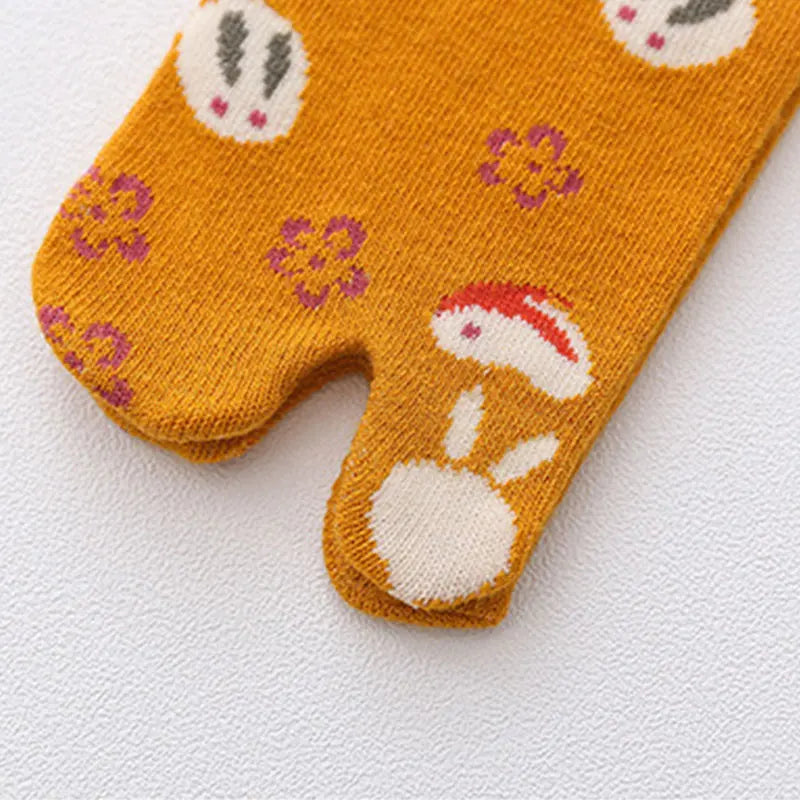 Chaussettes Femme Coton Motif Cartoon - Mi-Mollet