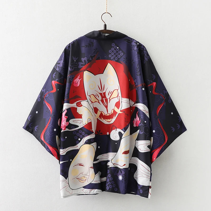 Kimono Court Léger Style Japonais
