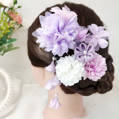 Pince à Cheveux Fleur Élégante - Accessoire de Mode pour Adultes et Filles