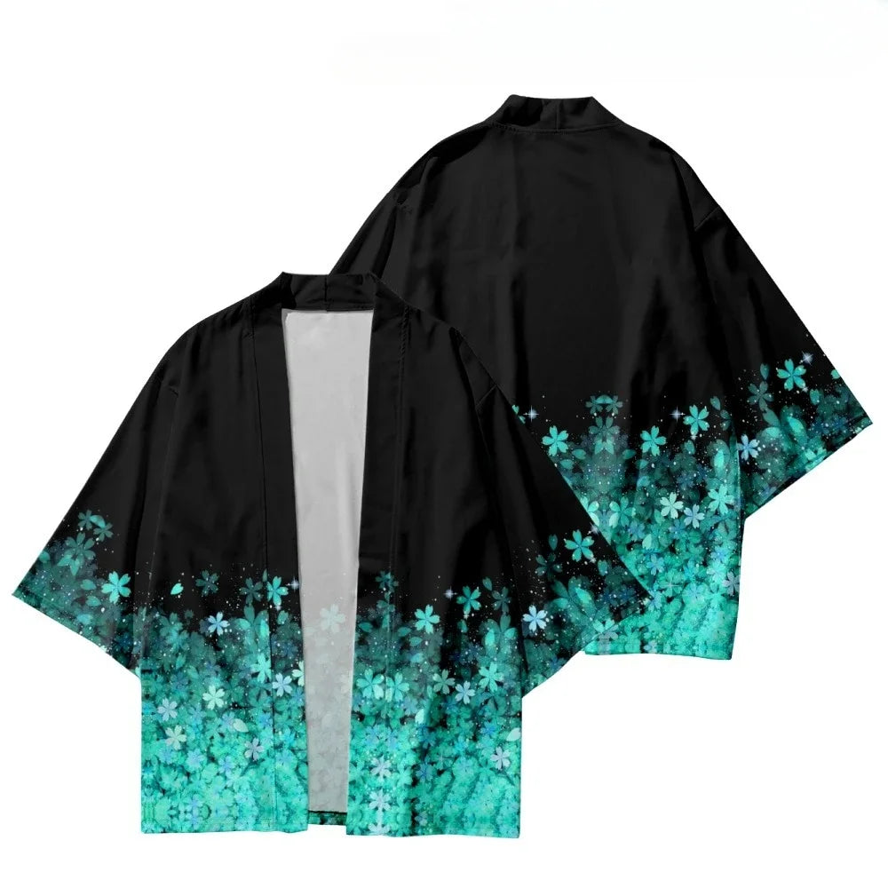 Kimono Court Style Sakura Fleurs