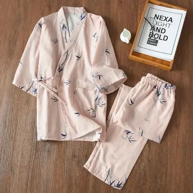 Pyjama Femme en Coton Imprimé - Confort Printanier