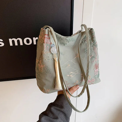 Sac Bandoulière Femme en Soie - Style Mode