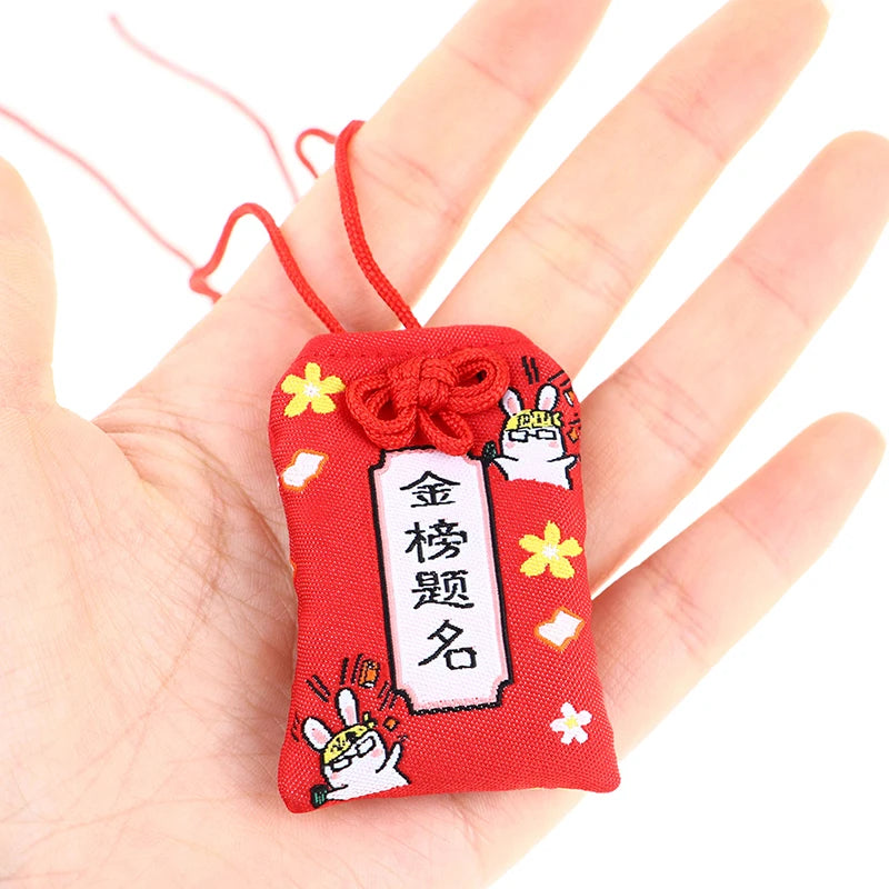 Pochette Porte-Bonheur Japonaise - Charme de Protection et Chance