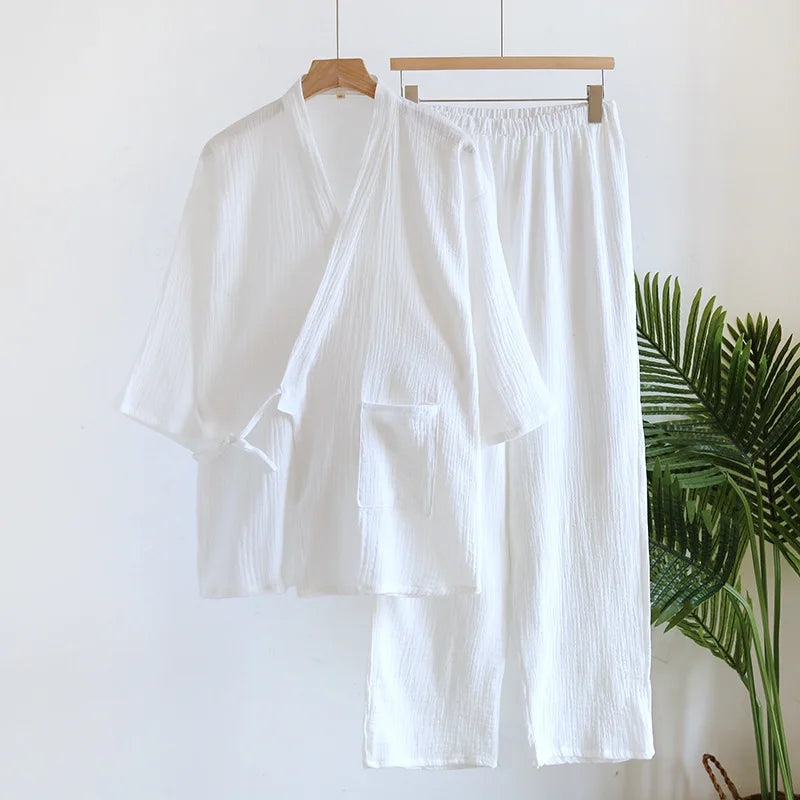 Pyjama Homme en Coton Confortable